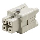Contact insert (industry plug-in connectors), Female, 400 V, 16 A, Number of poles: 3, Screw connection, Size: 1 Weidmuller