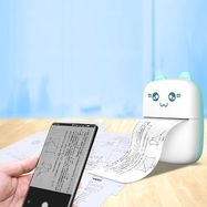Thermal printer mini cat HURC9 - blue, Hurtel