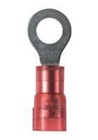 RING TERMINAL, NYLON INSULATED, 22 - 18 AWG, #10 STUD SIZE, FUNNEL ENTRY 07AH2251