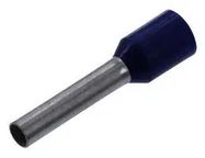 TERMINAL, WIRE FERRULE, 14AWG, BLU
