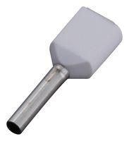 TERMINAL, WIRE FERRULE, 20AWG, WHT