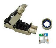 RJ45 CONN, PLUG, 8P8C, 1PORT, CAT8.1