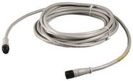 SENSOR CORD, 5P, M12 PLUG-RCPT, 5M