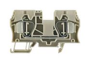 TERMINAL BLOCK, DIN RAIL, 2POS, 6AWG