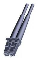 FIBRE OPTIC CONNECTOR, SS, LC DUPLEX