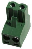 TERMINAL BLOCK PLUGGABLE, 2 POSITION, 24-12AWG