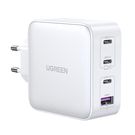 Fast charger GaN 3xUSB C / USB 100W PPS Ugreen CD226 - white, Ugreen
