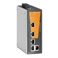 Network switch (managed), managed, Fast Ethernet, Number of ports: 5x RJ45, -10 °C...60 °C, IP30 Weidmuller