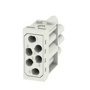 Module insert for industrial connector, Series: ModuPlug, Crimp connection, Number of poles: 6 Weidmuller