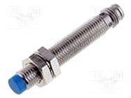Sensor: inductive; OUT: 2-wire NO; 0÷2mm; 10÷30VDC; M8; IP67; PIN: 3 LANBAO