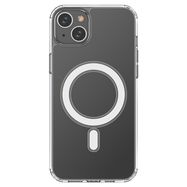 MagSafe iPhone 15 Plus Clear Magnetic Case - transparent, Hurtel