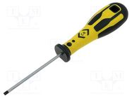 Screwdriver; slot; SL 3; Blade length: 75mm; Overall len: 160mm C.K