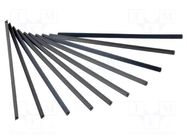Hacksaw blade-set; 150mm; 32teeth/inch; 10pcs. C.K