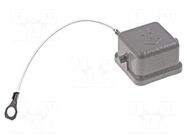 Protection cover; size 21.21; for latch; IP44,IP66,IP67,IP69 ILME