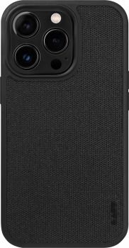 LAUT Urban Protect Cordura - protective case for iPhone 14 Pro Max, compatible with MagSafe (black), LAUT