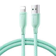 Joyroom Multi-Color Series S-A34 USB-A / Lightning 3A cable 1m - green, Joyroom