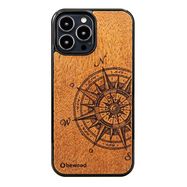 Wooden case for iPhone 13 Pro Max Bewood Traveler Merbau, Bewood