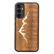 Wooden case for Samsung Galaxy A54 5G Bewood Mountains Imbuia, Bewood