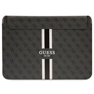 Guess 4G Printed Stripes cover for a 16&quot; laptop - black, Guess