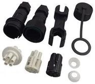CONNECTOR, IN-LINE, IP68, 5WAY