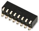 SWITCH, DIL, PIANO, SMD, 8WAY
