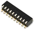 SWITCH, DIL, PIANO, SMD, 10WAY