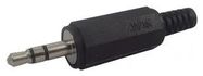 CONNECTOR, RCA, PLUG, 3.5MM, 3WAY