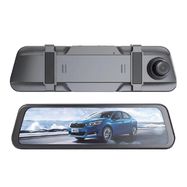 DVR911 car video recorder in the mirror Full HD G-sensor with reversing camera - gray, Hurtel