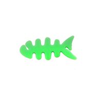 Fish-shaped headphone cable wrap - green, Hurtel