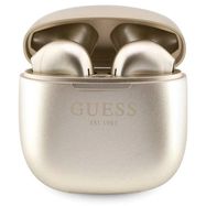 Guess GUTWST26PSD TWS Bluetooth headphones + docking station - gold Classic EST Logo, Guess