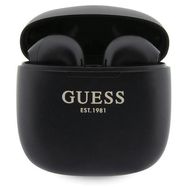 Guess GUTWST26PSK TWS Bluetooth headphones + docking station - black Classic EST Logo, Guess