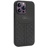 Audi Genuine Leather case for iPhone 14 Pro Max 6.7&quot; - black AU-TPUPCIP14PM-Q8/D1-BK, Audi