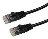 PATCH LEAD, CAT5E, BLACK, 20M
