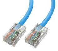 LEAD, CAT5E UNBOOTED UTP, BLUE, 50M
