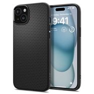 Spigen Liquid Air iPhone 15 Case - Matte Black, Spigen