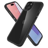 Spigen Crystal Hybrid iPhone 15 Plus Case - Clear Black, Spigen