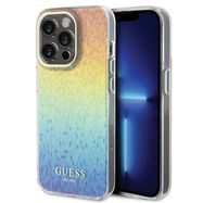 Guess IML Faceted Mirror Disco Iridescent case for iPhone 15 Pro - multicolored, Guess