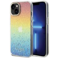 Guess IML Faceted Mirror Disco Iridescent case for iPhone 15 - multicolored, Guess