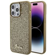 Guess Disco Metal Script case for iPhone 15 Pro Max - gold, Guess
