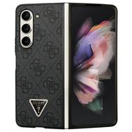 Guess Leather 4G Diamond Triangle case for Samsung Galaxy Z Fold 5 - black, Guess
