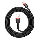 Baseus Cafule USB Lightning Cable 1,5A 2m (Black+Red), Baseus