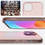 Spigen Liquid Crystal Glitter iPhone 15 Plus Case - Pink/Clear, Spigen