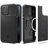 Spigen Optik Armor Mag Case with MagSafe for iPhone 15 Pro Max - Black, Spigen