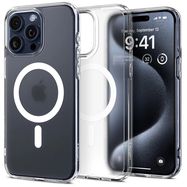 Spigen Ultra Hybrid Mag Case with MagSafe for iPhone 15 Pro - Clear Matte, Spigen