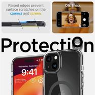 Spigen Ultra Hybrid MagSafe case for iPhone 15 Plus - graphite, Spigen