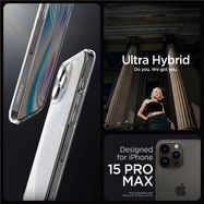 Spigen Ultra Hybrid Case for iPhone 15 Pro Max - Clear Matte, Spigen