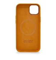 Decoded Silicone Case with MagSafe for iPhone 14 Plus - orange, Decoded