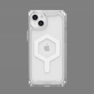 UAG Plyo MagSafe case for iPhone 15 Plus - transparent and white, UAG