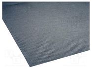 Acoustic cloth; 1400x700mm; silver 4CARMEDIA