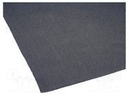 Acoustic cloth; 1400x700mm; anthracite 4CARMEDIA